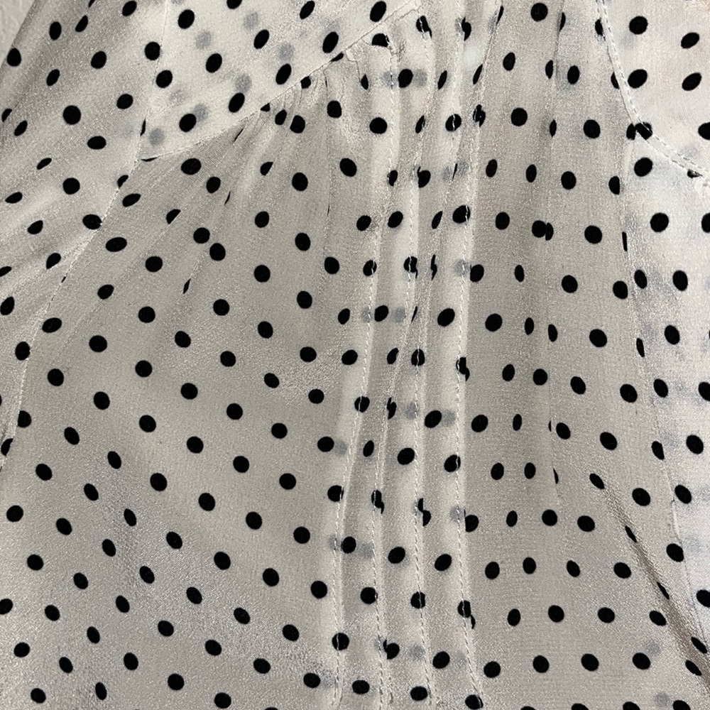 COPY - 🕊️ AYR - The Por Favor Bonita Dot Silk Blouse - XS GUC - Picture 7 of 14
